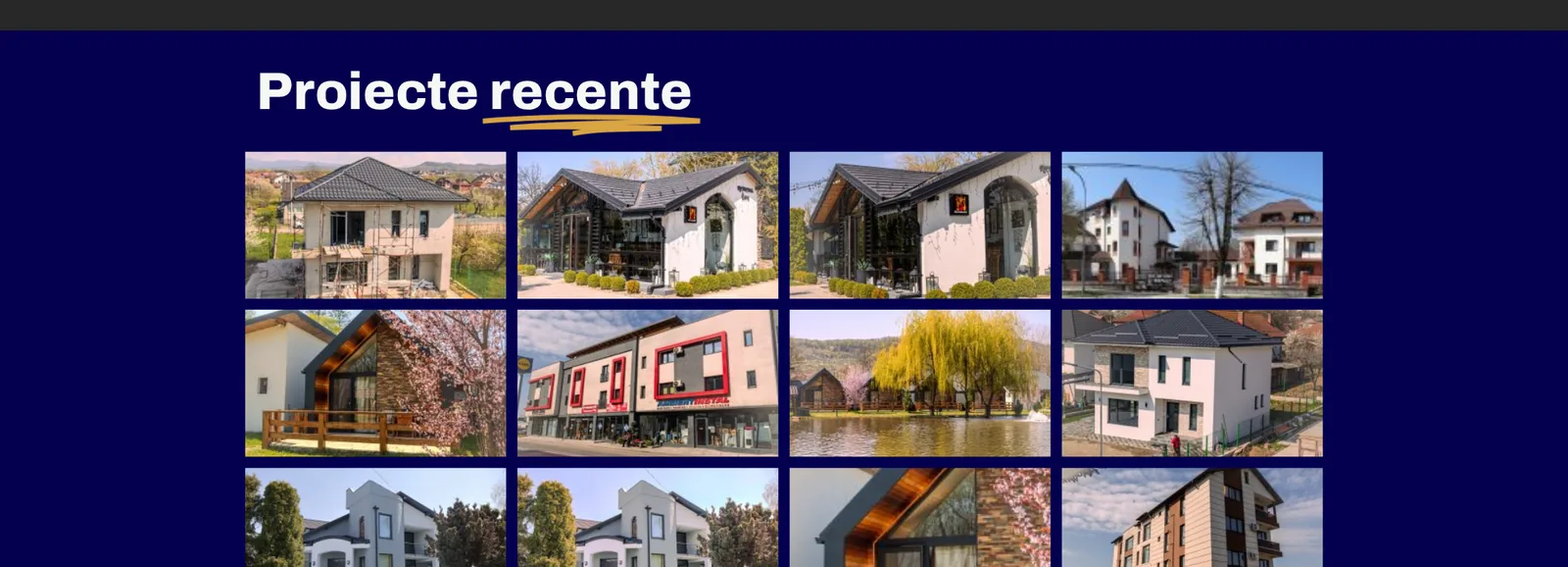 Galeria de proiecte realizate